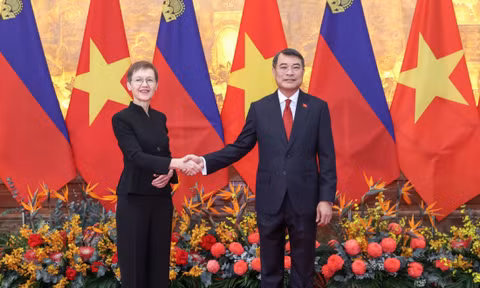 Lễ đón Thủ tướng Liechtenstein lần đầu thăm chính thức Việt Nam