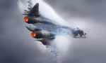 Tiêm kích tàng hình Su-57 Nga trang bị vũ khí siêu vượt âm
