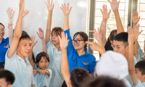 Tết thiếu nhi đầm ấm của trẻ em hoàn cảnh đặc biệt