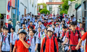 Quảng Ninh giải 'điểm nóng' giao thông cổng trường học