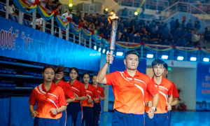 Ấn tượng Lễ khai mạc Đại hội TDTT thành phố Quảng Ninh