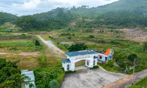 Công viên nghĩa trang ở Quảng Ninh 10 năm mới chỉ xây xong cổng