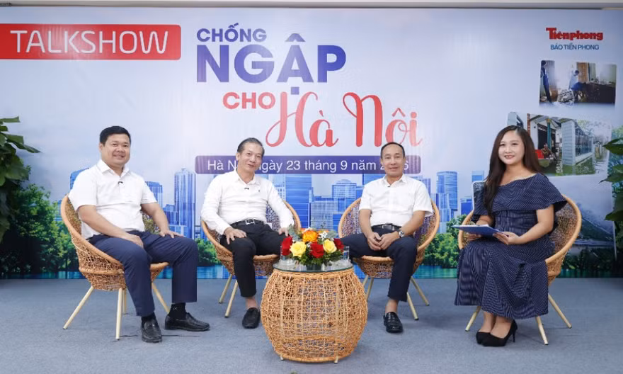 Talkshow: Chống ngập cho Hà Nội – Hiệu quả từ những dự án thoát nước trọng điểm