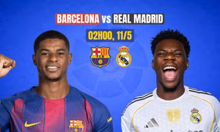 Barcelona vs Real Madrid.