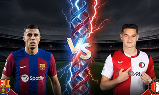 Barcelona vs Feyenoord.