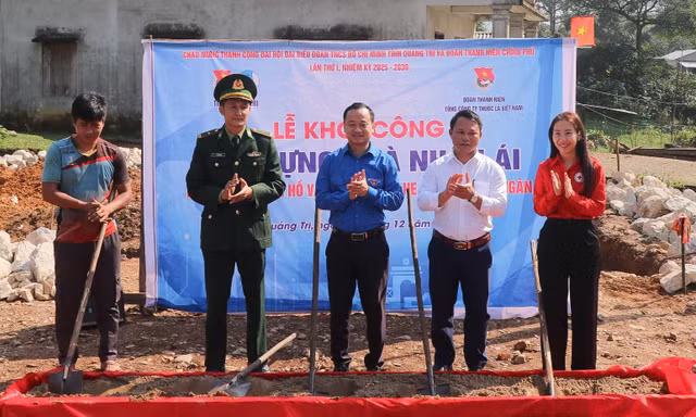 Tình nguyện Mùa đông 2025 – Xuân tình nguyện 2026 ở vùng biên Quảng Trị 