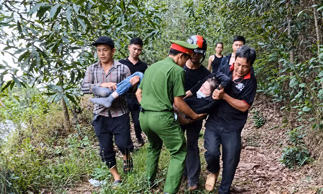 Người phụ nữ dẫm phải tổ ong vò vẽ khi vào rừng tìm nấm 