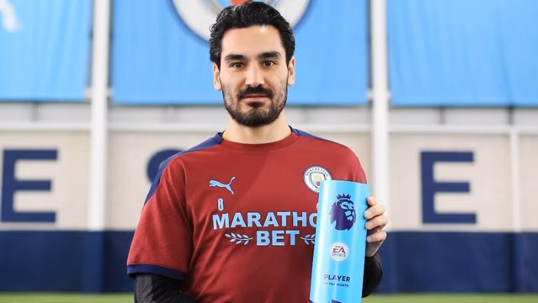 Ilkay Gundogan đang có những ngày tháng đẹp nhất ở Man City.