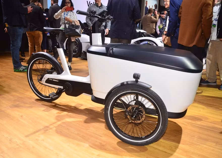 'Xích lô điện' Volkswagen Cargo.
