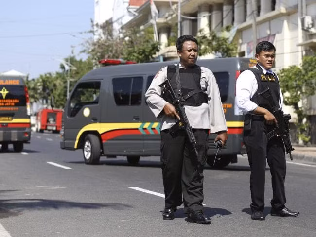 Cảnh sát Indonesia đã phá thành công vụ tấn công nhằm vào họ, trong thời gian diễn ra bầu cử Tổng thống