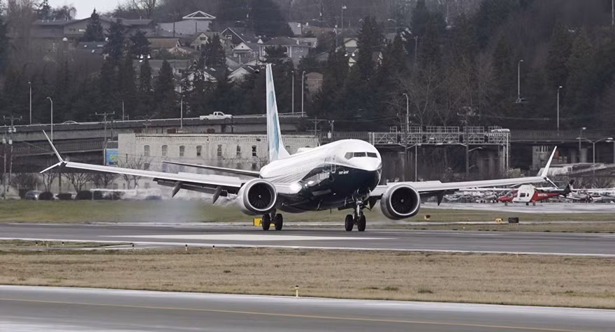 Một chiếc Boeing 737 Max. Ảnh: Reuter