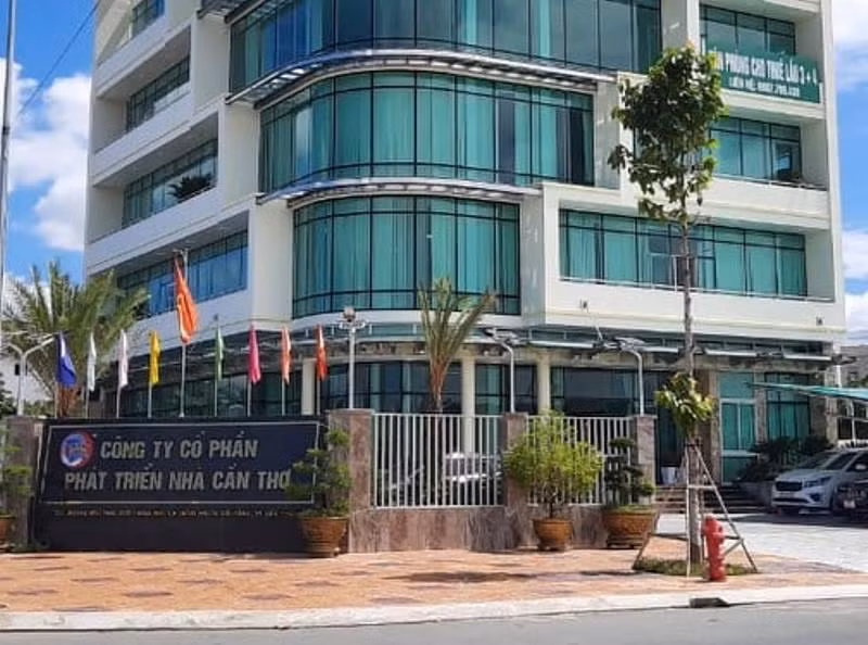 Công ty CP Phát triển nhà Cần Thơ còn nợ thuế hơn 3,5 tỷ đồng.