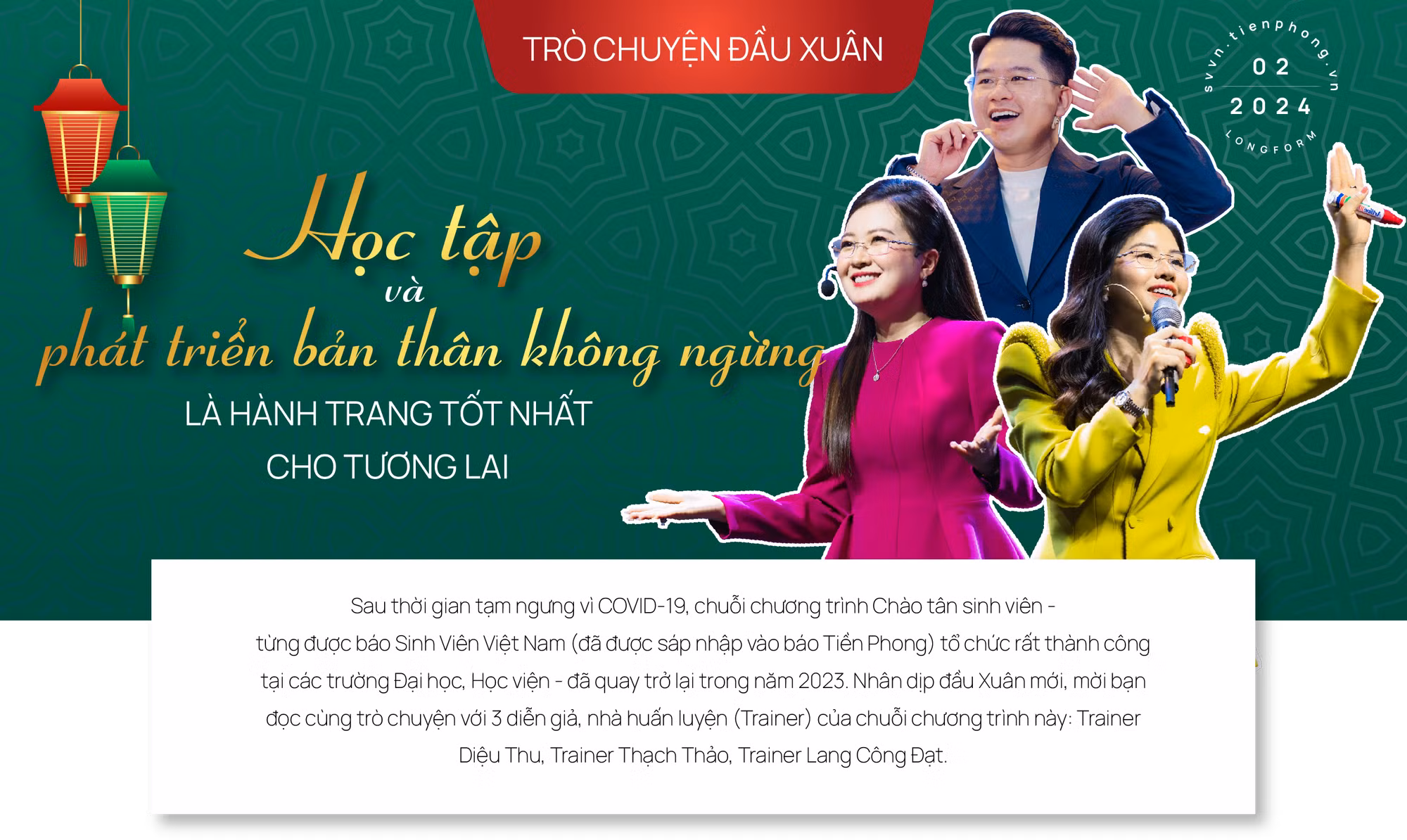 Học tập và phát triển bản thân không ngừng là hành trang tốt nhất cho tương lai