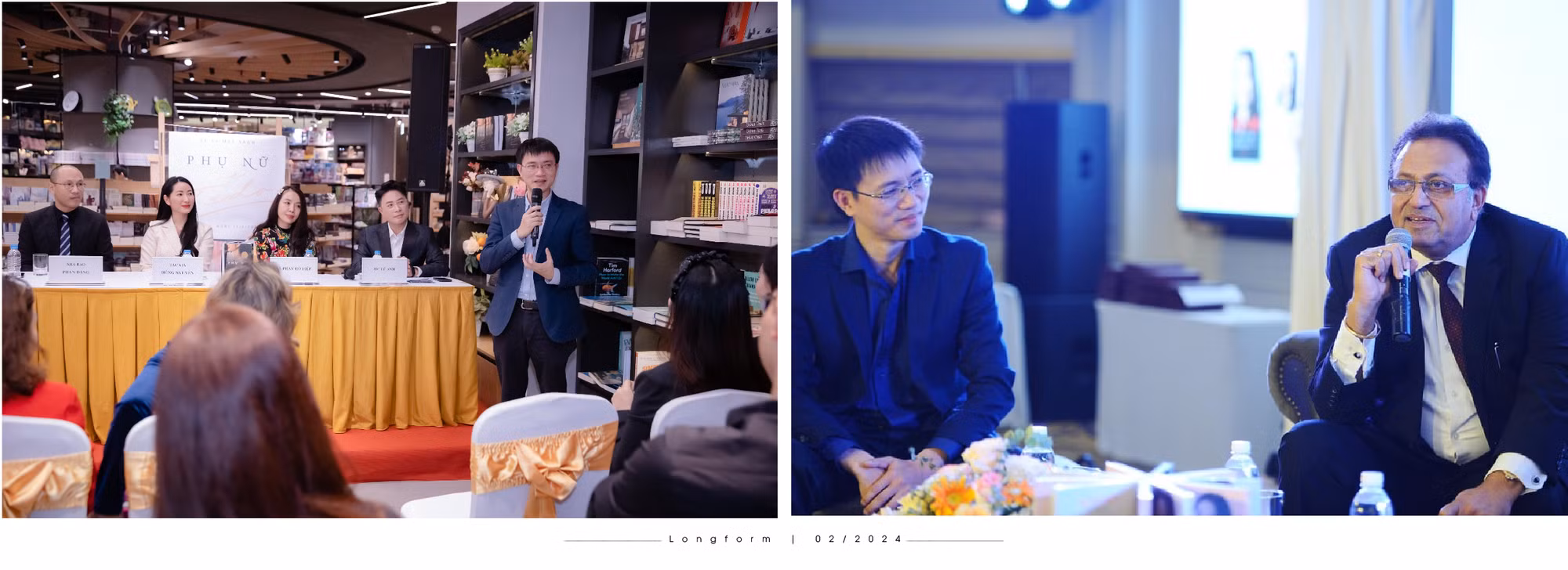 Nhà báo Nguyễn Tuấn Anh phát biểu trong một số chương trình ra mắt sách của các tác giả được anh tư vấn. Nhà báo Nguyễn Tuấn Anh phát biểu trong một số chương trình ra mắt sách của các tác giả được anh tư vấn.