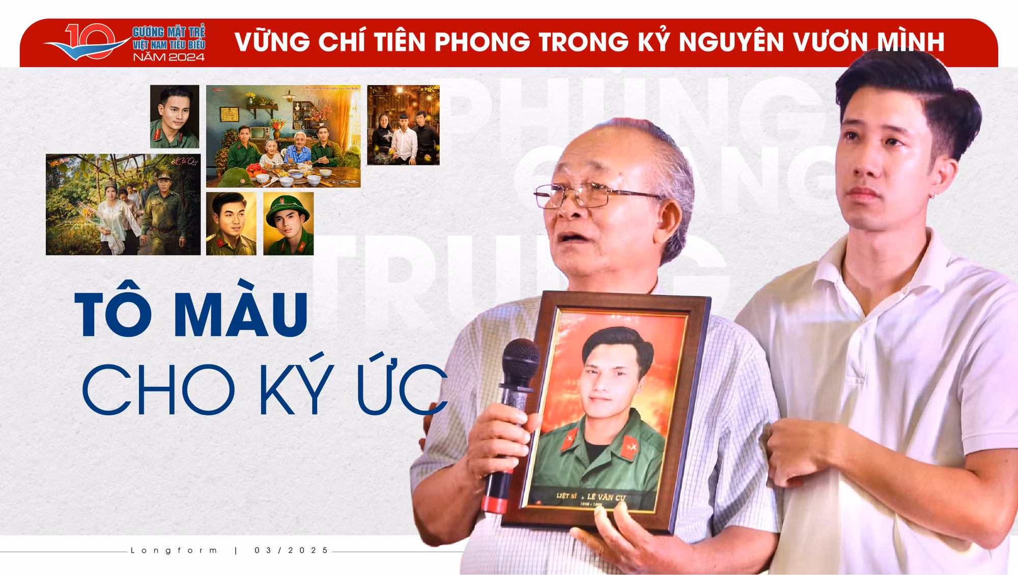 Chàng trai 'tô màu ký ức'
