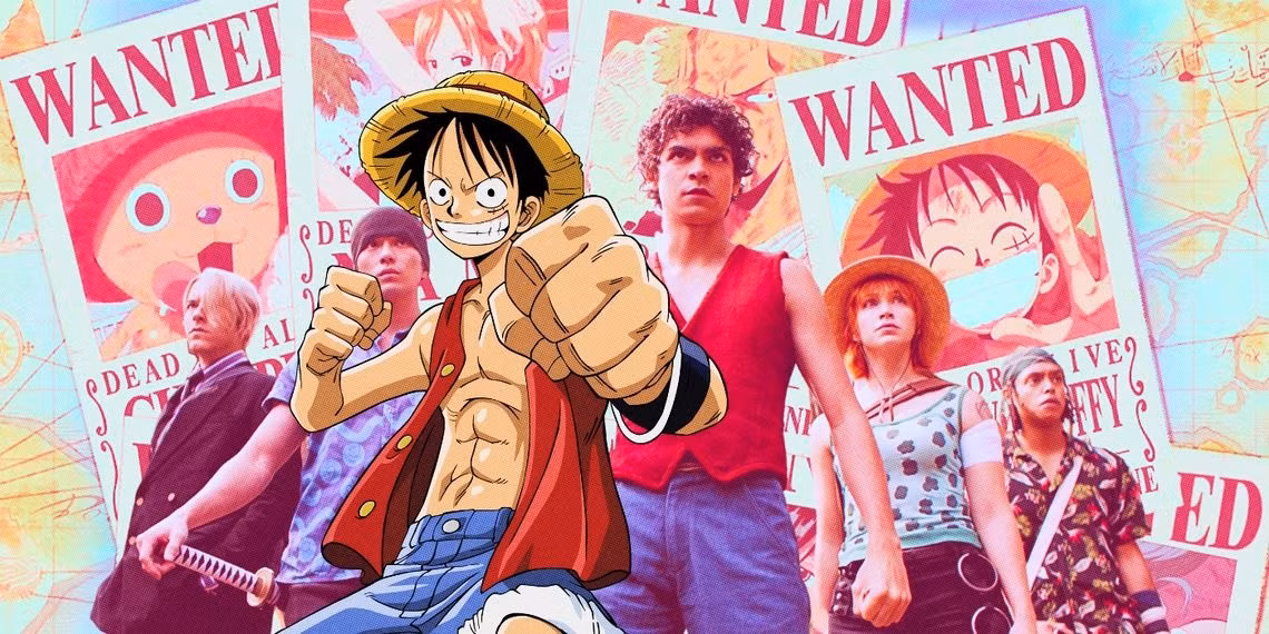 One Piece là bộ phim giả tưởng kể về những đội cướp biển trong cuộc săn lùng kho báu thần thoại, họ chống lại hải quân làm việc để bảo vệ luật pháp và trật tự. Ảnh: X.