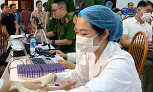 Lấy mẫu sinh phẩm hơn 20.000 thân nhân liệt sĩ