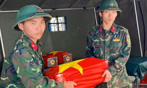 Quy tập 6 hài cốt liệt sĩ về Nghĩa trang Liệt sĩ Đà Lạt