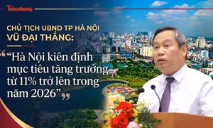 Chủ tịch Hà Nội: Không chạy theo tăng trưởng bằng mọi giá mà phải thực chất, bền vững