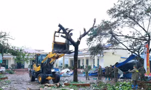 Thái Nguyên công bố thiệt hại sau trận mưa đá, giông lốc