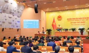 Toàn cảnh Kỳ họp thứ Nhất HĐND thành phố chiều 28/3