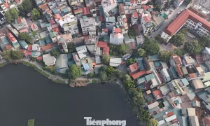 Hiện trạng khu dân cư giáp Công viên Võ Thị Sáu trước khi bỏ quy hoạch, bổ sung 3 quảng trường mở