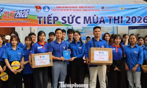Thái Nguyên huy động hàng nghìn tình nguyện viên tiếp sức mùa thi 