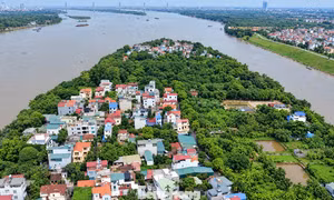 Bên trong làng cổ Hà Nội dự kiến di dời một phần theo quy hoạch Trục đại lộ cảnh quan sông Hồng