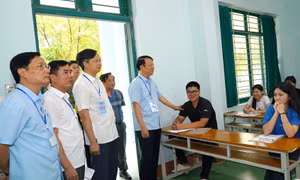 Thái Nguyên: 44 điểm thi 'lo' ảnh hưởng mưa lũ, thời tiết bất thường