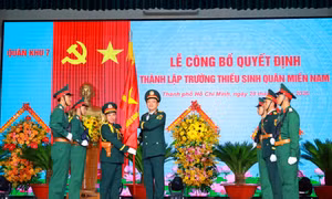 Trường Thiếu sinh quân miền Nam tuyển sinh ra sao trong năm 2026?
