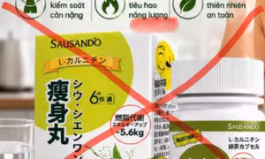 Đề nghị gỡ bỏ quảng cáo thực phẩm chức năng Sausando Slimming capsule 