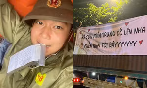 Ấm lòng chùm ảnh cứu trợ mùa bão lũ: Tình thương trao đi, mưa nào rồi cũng tạnh