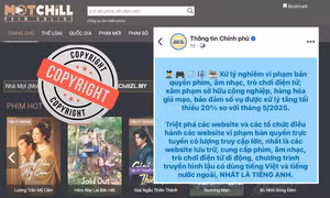 Mở đợt truy quét cao điểm vi phạm bản quyền: Loạt page ngừng cập nhật, web lậu "hết thời"?