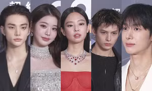 GDA 2026: Jennie "đỏ là thần", Wonyoung "cũ nhưng vàng", quá nhiều hoàng tử