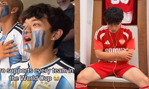 Chàng trai triệu view gốc Việt gây sốt vì là "fan mọi nhà" tại World Cup 2026