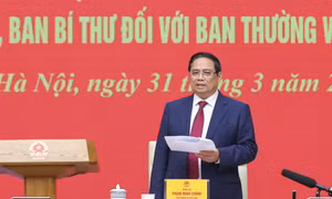 Thông qua báo cáo kiểm tra, giám sát Ban Thường vụ Đảng ủy Chính phủ