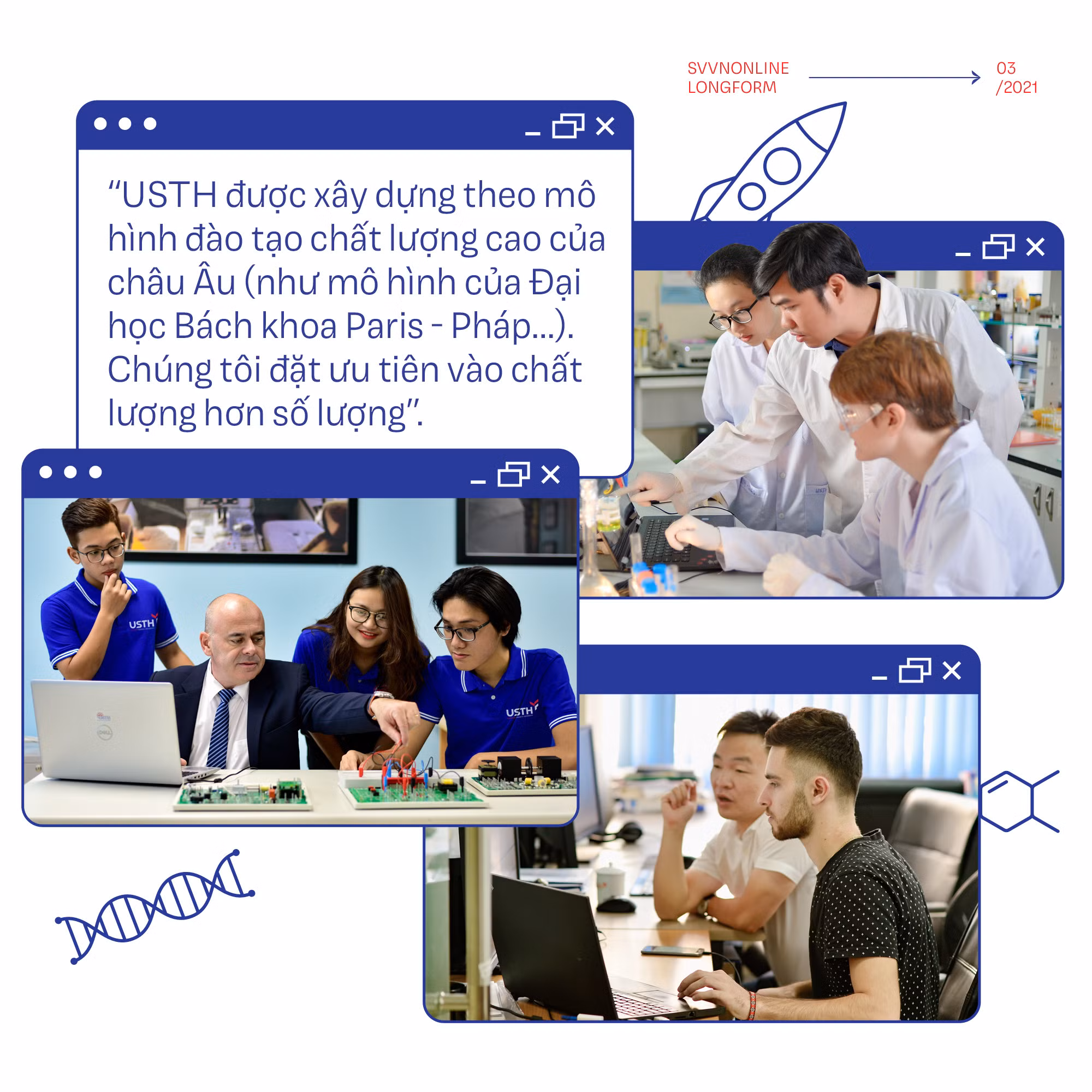 Đại học công lập quốc tế trực thuộc Viện hàn lâm dành cho học sinh yêu khoa học công nghệ ảnh 5