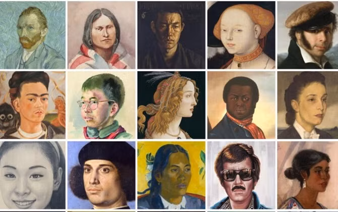 Art Selfie: Ứng dụng so sánh khuôn mặt bạn với tác phẩm nghệ thuật
