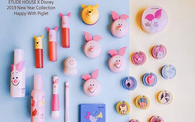Etude kết hợp cùng Disney tung bộ sưu tập đồ trang điểm "max" đáng yêu!