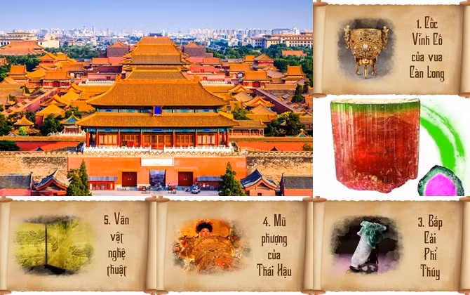 Kho báu được chôn ở Tử Cấm Thành giá trị "khủng" đến mức nào?
