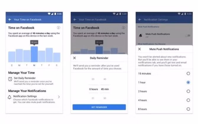 Bạn có đang nghiện Facebook? Tính năng mới của Facebook sẽ giúp bạn biết điều đó