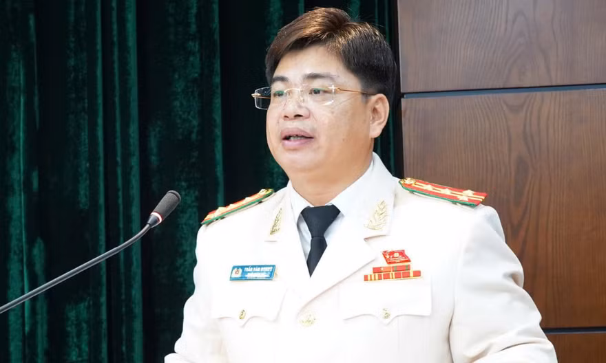 Đại tá Trần Văn Quang giữ chức Phó Giám đốc Công an Hà Nội