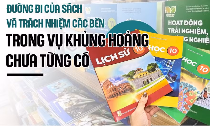 Đường đi của sách và trách nhiệm các bên trong vụ khủng hoảng chưa từng có