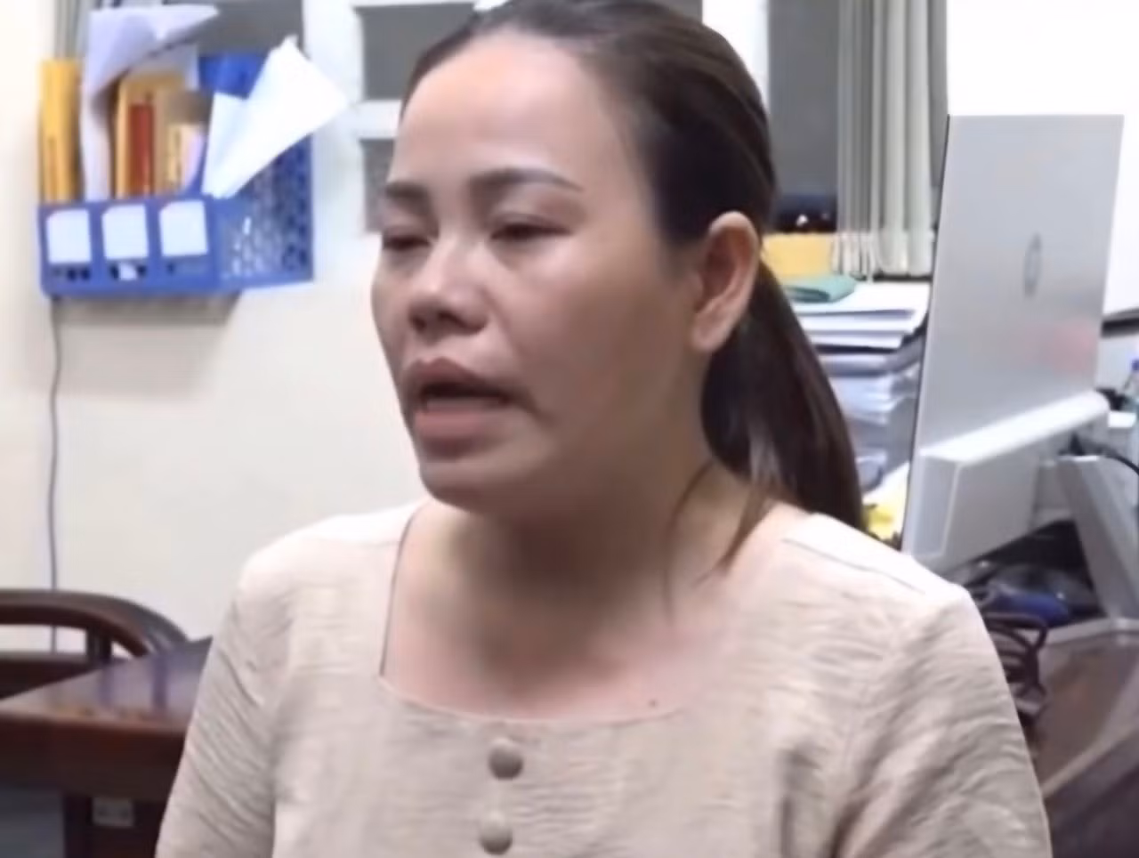 Bị can Nguyễn Thị Hồng Bích