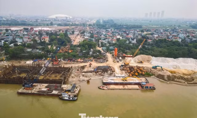 Thi công cầu Tứ Liên: Người dân cần lưu ý gì khi qua đường Nghi Tàm từ 20/8?