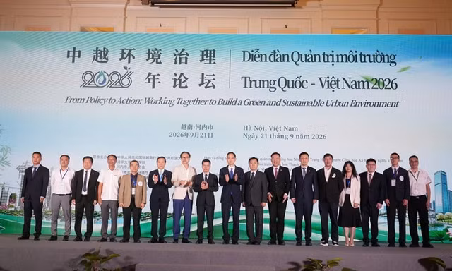 Hà Nội lần đầu tổ chức Diễn đàn Quản trị môi trường Trung Quốc – Việt Nam
