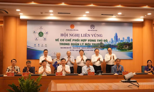 Hà Nội liên kết 5 tỉnh, thiết lập cơ chế gỡ 'nút thắt' ô nhiễm liên vùng