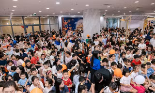 3.500 lượt người đến VTV vui Trung thu, trẻ nhỏ vừa chơi vừa khám phá khoa học