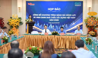 Mở đăng ký tham gia Chương trình 'Đánh giá năng lực và Vinh danh Nhà thầu Xây dựng Việt Nam 2026'