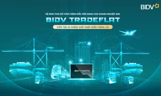 BIDV TradeFlat - giải pháp để doanh nghiệp xuất nhập khẩu bứt phá